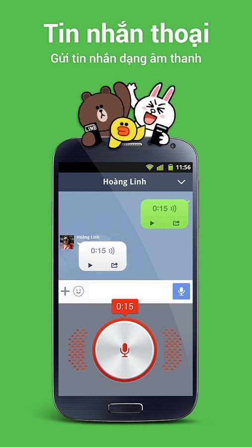  Ứng Dụng LINE - Gọi và nhắn tin miễn phí (Android)