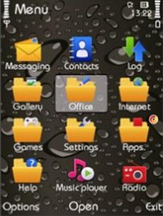 Tải Theme Raindrop Evenfall đẹp cho điện thoại s60 Tải Theme Raindrop Evenfall đẹp cho điện thoại s60