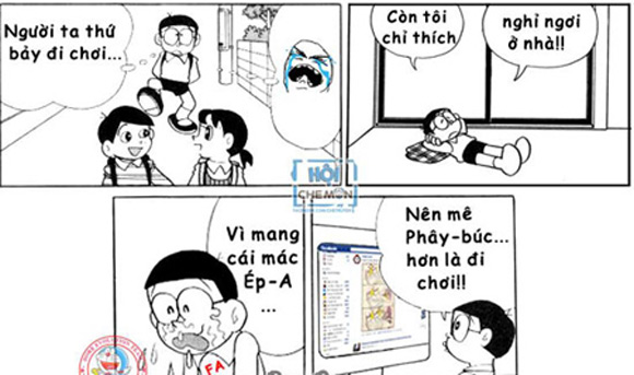 Siêu cười Đôrêmon chế (P110): Nobita đập ruồi Siêu cười Đôrêmon chế (P110): Nobita đập ruồi