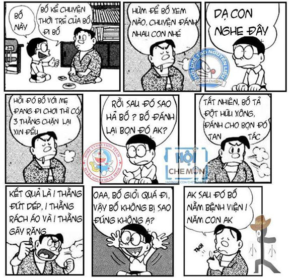 Doremon chế: Tắm cũng như không Doremon chế: Tắm cũng như không